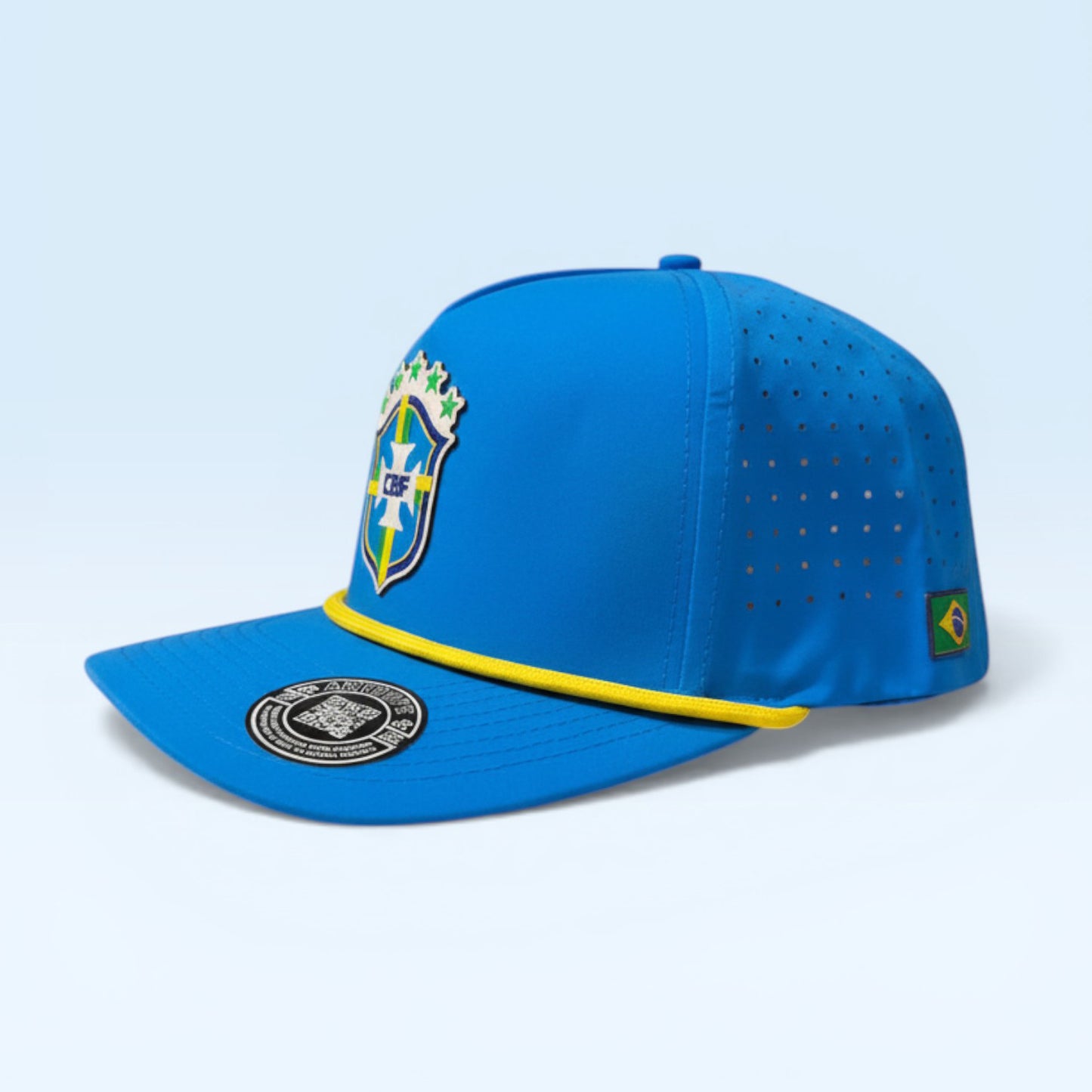 Brazil World Cup 2026 3D Logo + Flag Hat