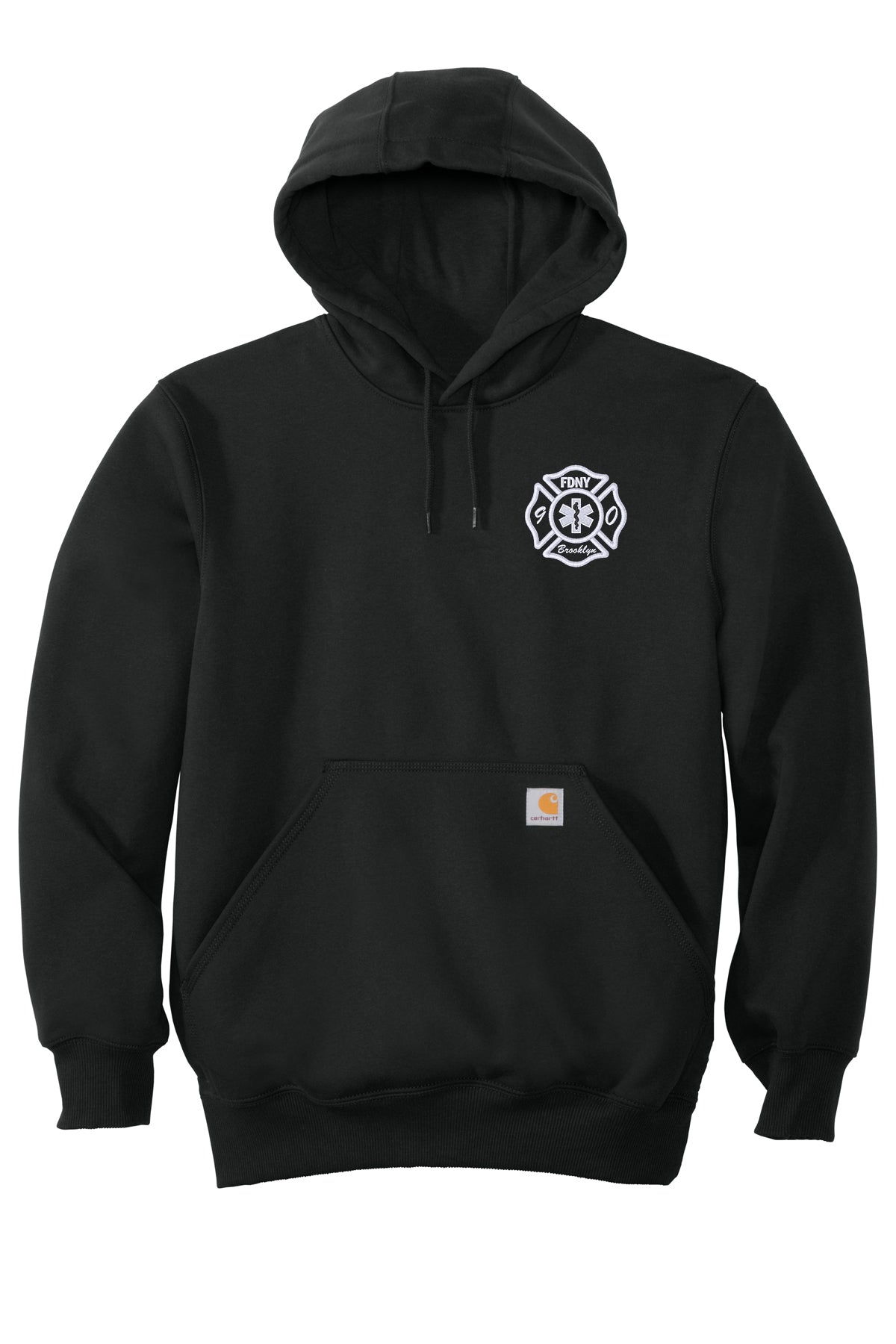 Station 90 B-HEARD embroidered Carhartt CT100615 pullover hoodie front