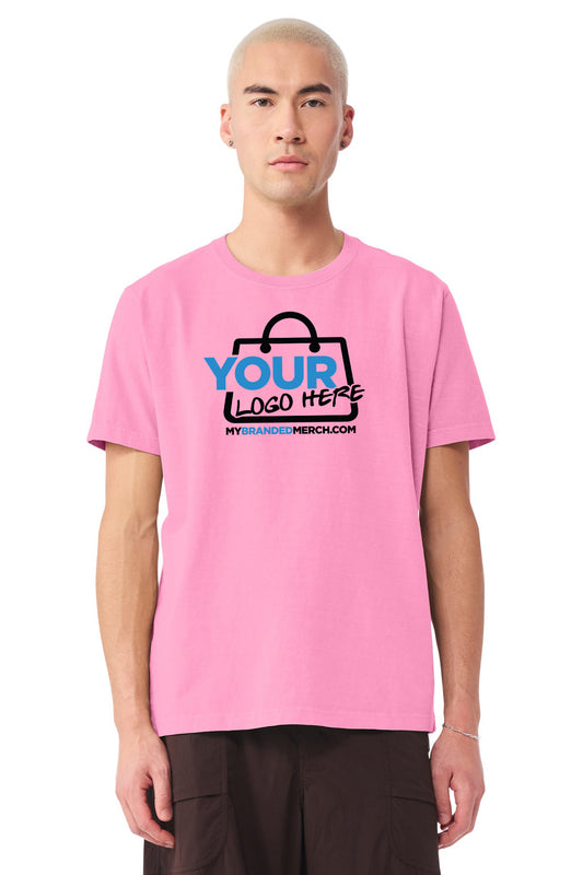Custom logo BELLA+CANVAS® Unisex Heavyweight Garment-Dyed Tee BC4810GD decoration preview