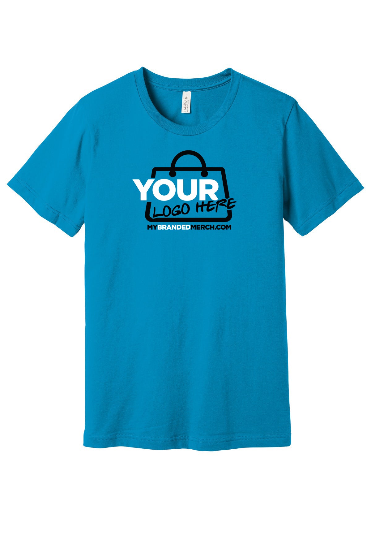 Custom logo BELLA+CANVAS ® Unisex Jersey Short Sleeve Tee. BC3001 decoration preview