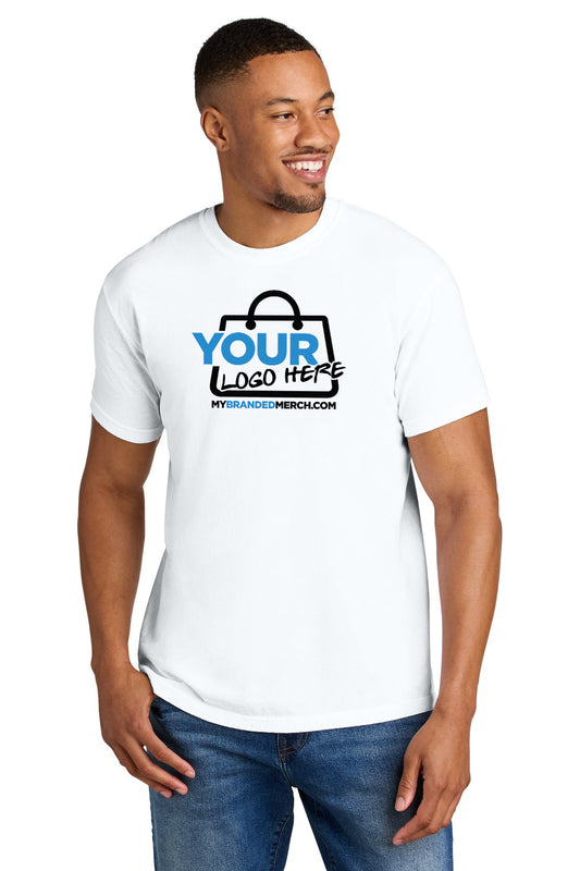 Custom logo COMFORT COLORS ® Heavyweight Ring Spun Tee. 1717 decoration preview