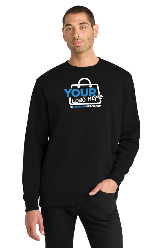 Custom logo District® V.I.T.™Fleece Crew DT6104 decoration preview