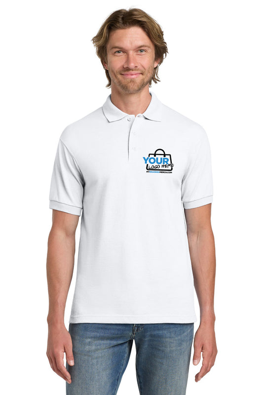 Custom logo Gildan - DryBlend 6-Ounce Jersey Knit Sport Shirt. 8800 decoration preview