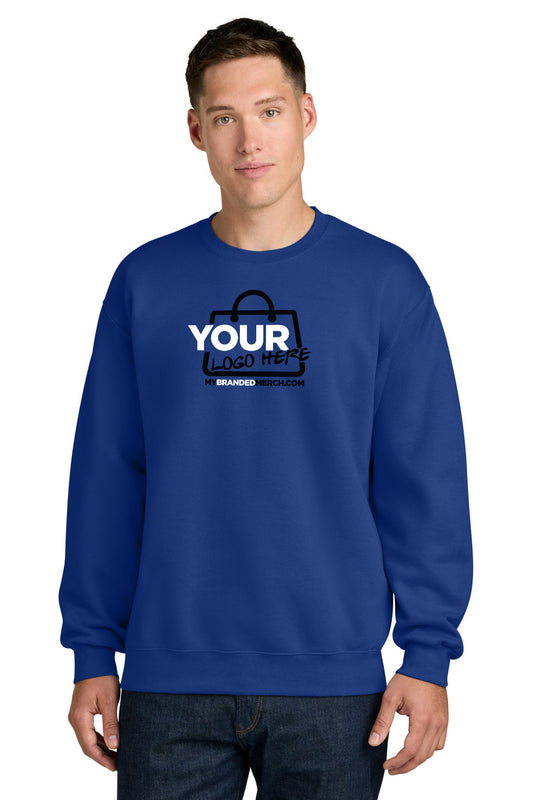 Custom logo Gildan® Hammer® Maxweight Crewneck Sweatshirt 19000 decoration preview