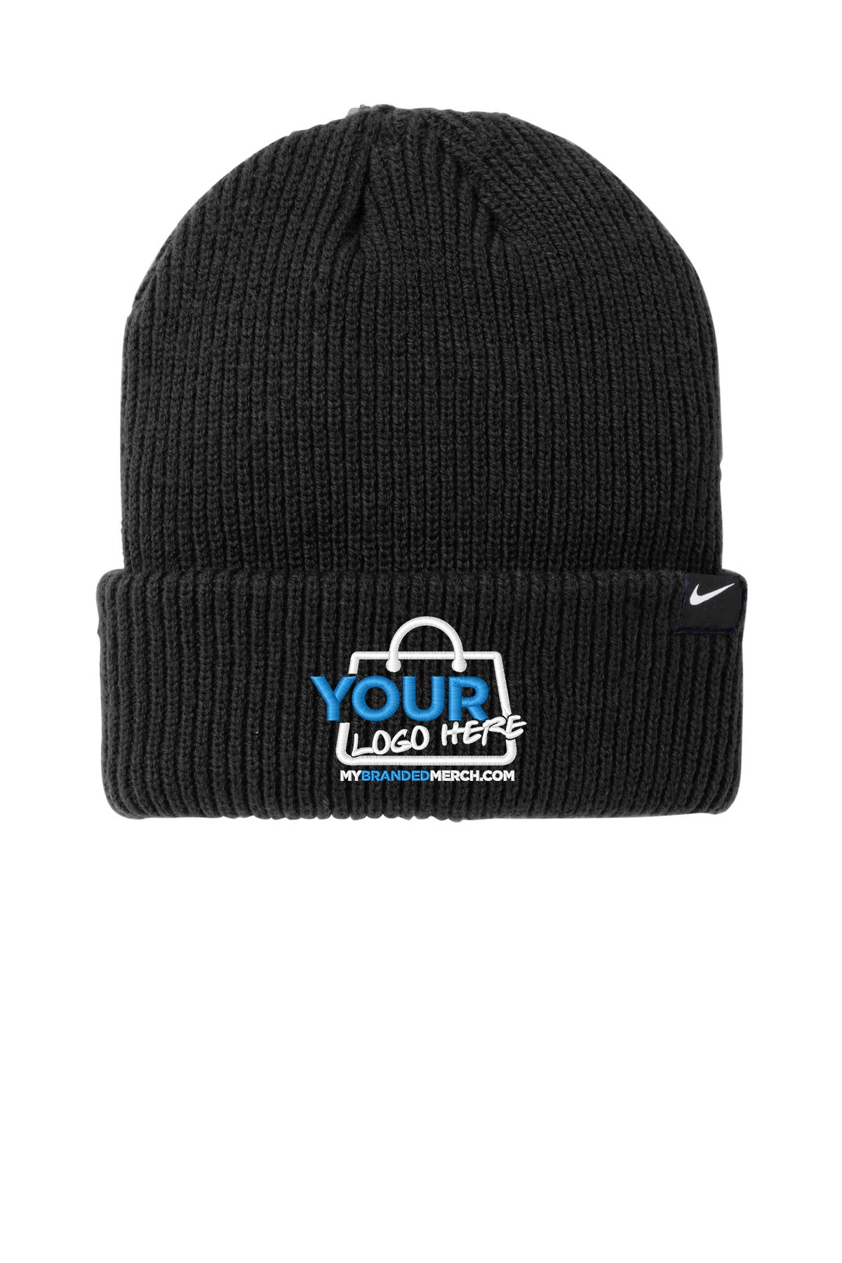 Custom logo Nike Terra Beanie NKFN6310 decoration preview