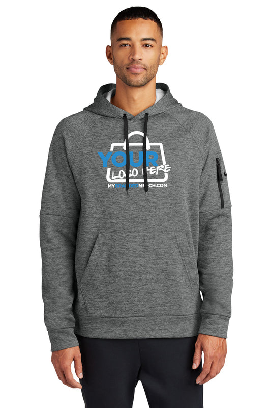 Custom logo Nike Therma-FIT Pocket Pullover Fleece Hoodie NKFD9735 decoration preview