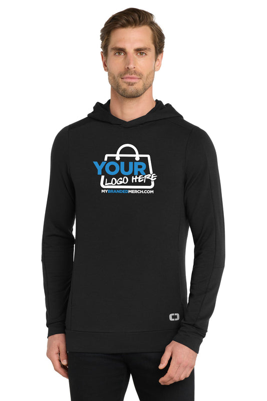 Custom logo OGIO® Luuma Hoodie OG814 decoration preview