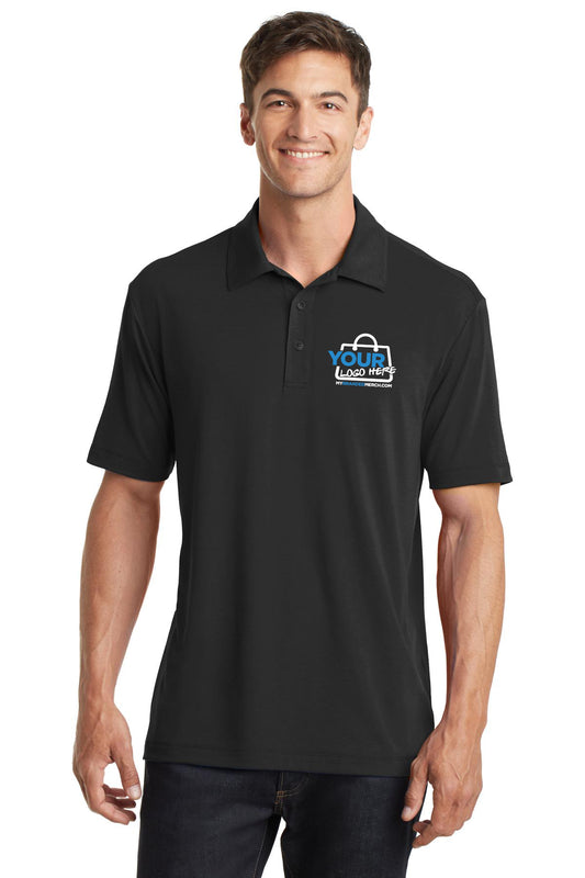 Custom logo Port Authority® Cotton Touch™ Performance Polo. K568 decoration preview