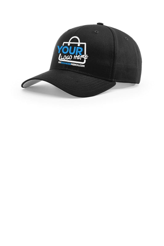Custom logo Richardson Pro Twill Snapback 212 decoration preview