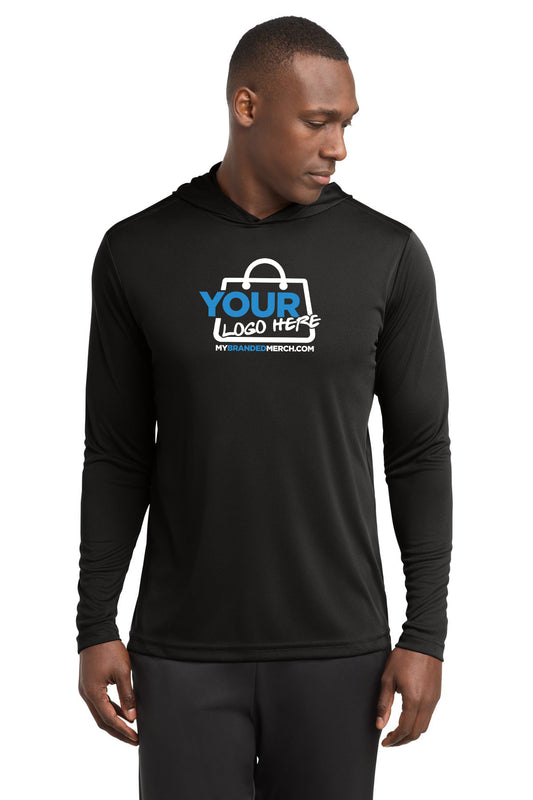Custom logo Sport-Tek ® PosiCharge ® Competitor ™ Hooded Pullover. ST358 decoration preview