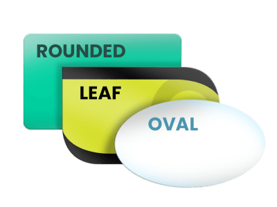 Die Cut Leaf Cards