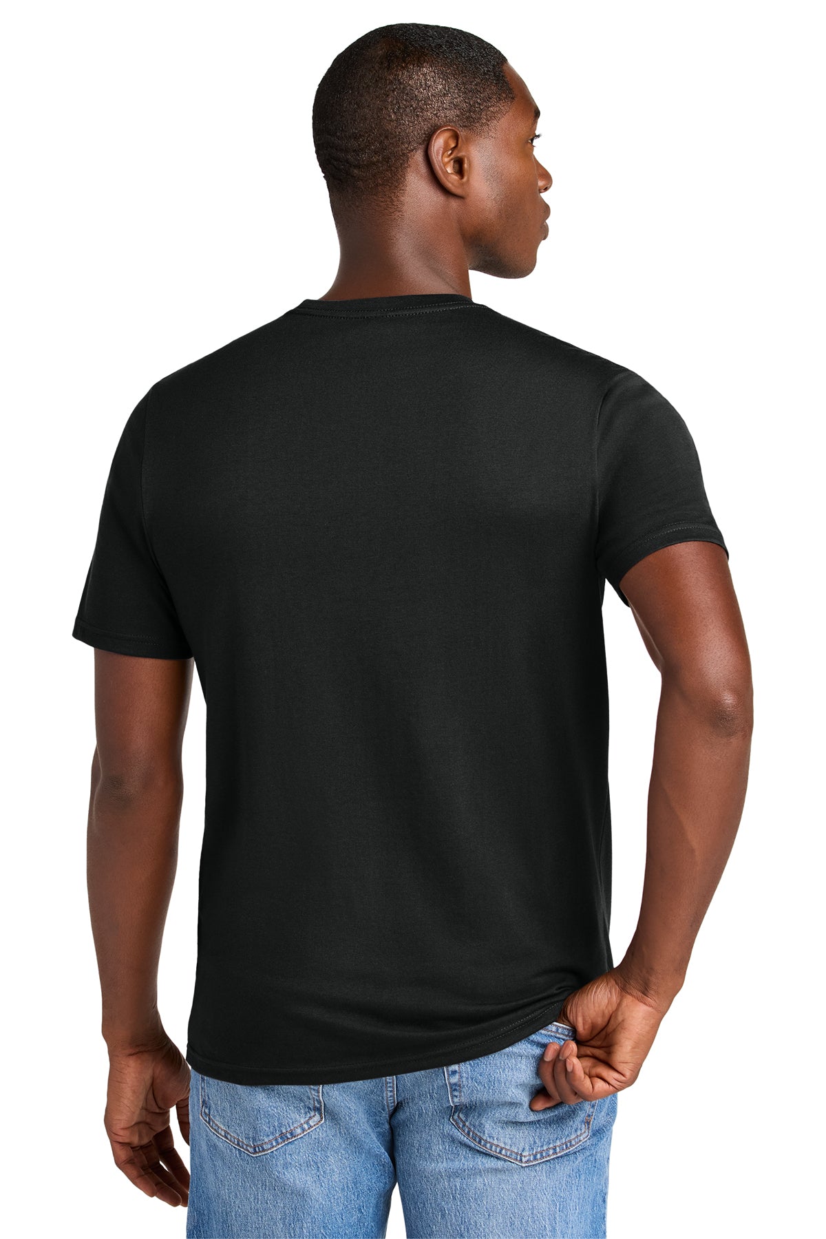 Hamptons Fitness DT184 Jet Black tee back