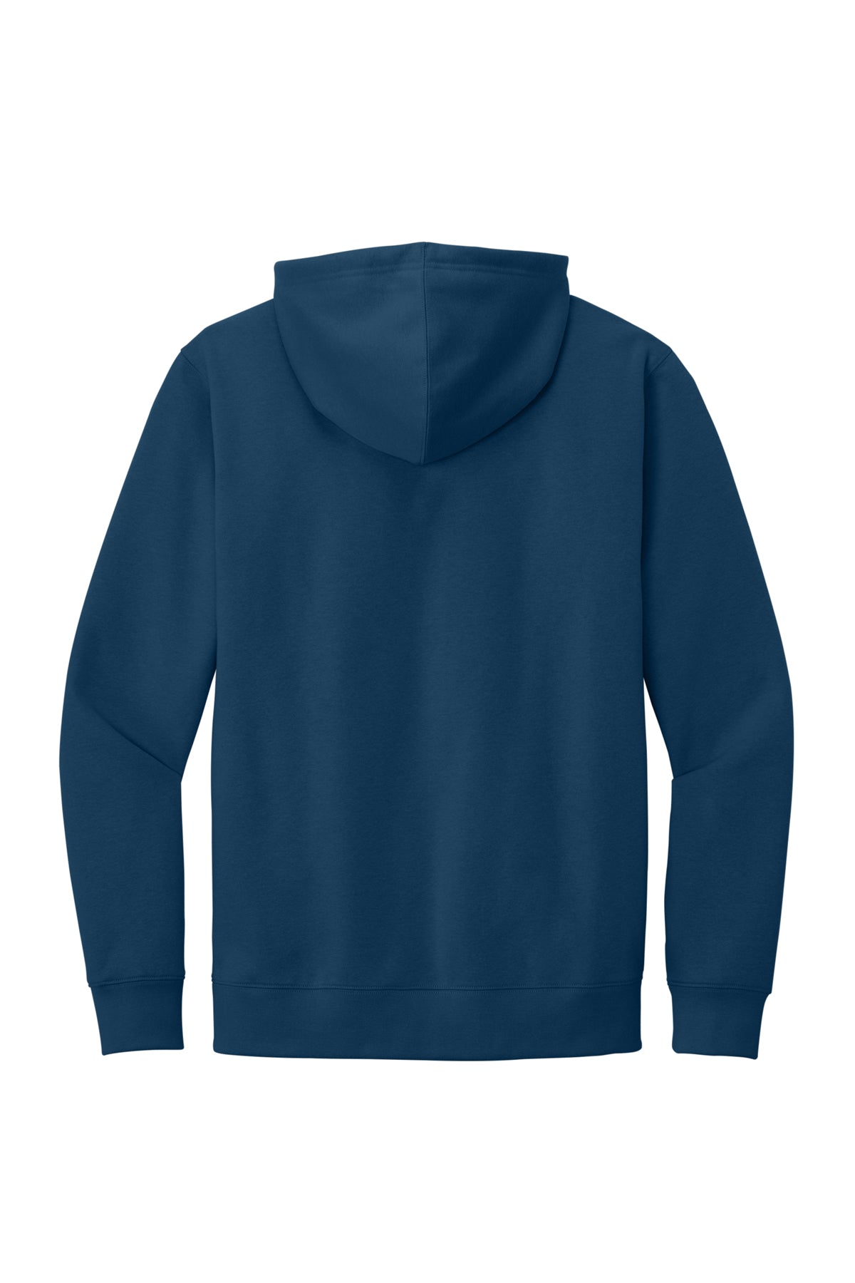 Hamptons Wellness Society DT6100 hoodie in Neptune Blue, back view