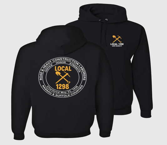 Laborers Local 1298 Hoodie - Black