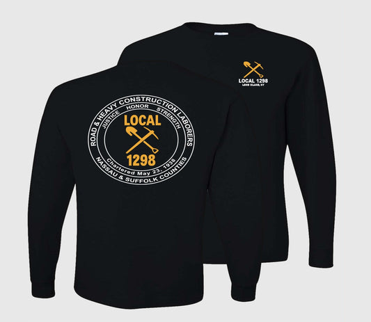 Laborers Local 1298 Long Sleeve - Black